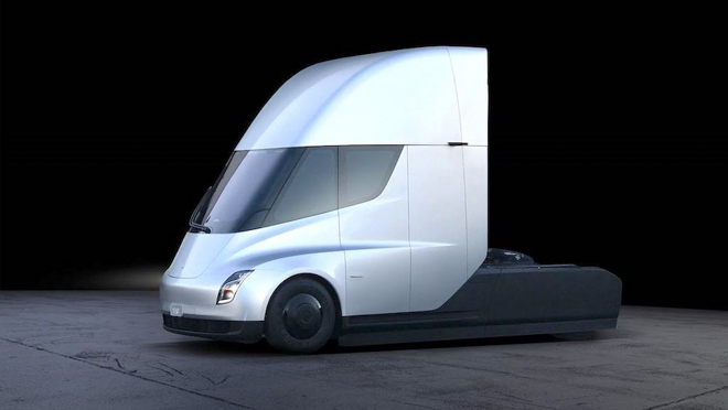 Khả năng tăng tốc &#34;kinh khủng&#34; của siêu đầu kéo Tesla Semi - 1