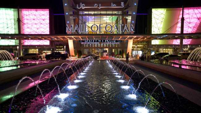 Trung tâm mua sắm Qatar: Đây là nơi du khách có thể mua được những mặt hàng nổi tiếng từ khắp thế giới.