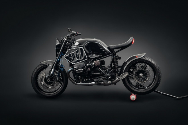 Cận cảnh BMW R nineT bản chiến binh bóng đêm cực ngầu - 4