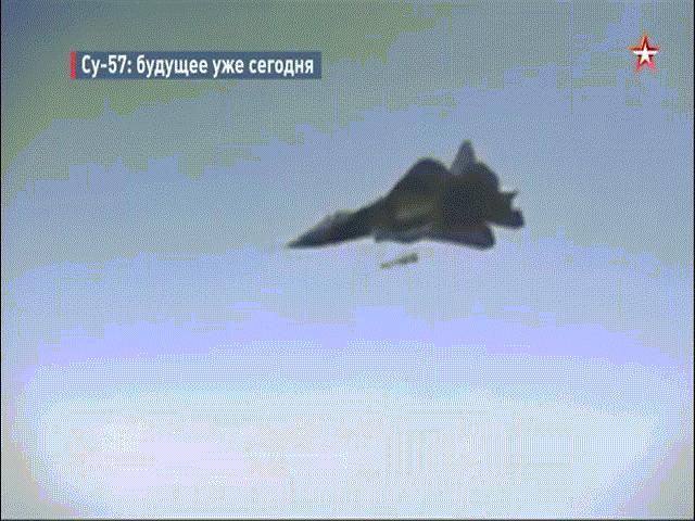 Thế giới - Xem màn trình diễn ngoạn mục của chiến đấu cơ tối tân Su-57 Nga