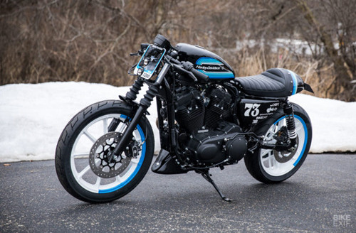 Vừa ra mắt, Harley Davidson Iron 1200 đã nhận được bản độ khác lạ - 5