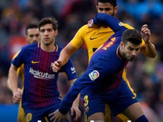 TRỰC TIẾP Barcelona - Atletico: Messi lập siêu phẩm đá phạt