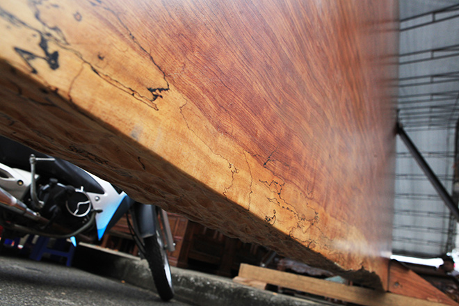 "Siêu" sập gỗ Cẩm đẹp như bức bình phong xuất hiện ở Bắc Ninh - 6