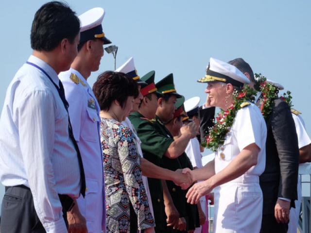 Tàu sân bay USS Carl Vinson đến Đà Nẵng: Mỹ ủng hộ Việt Nam vững mạnh, độc lập