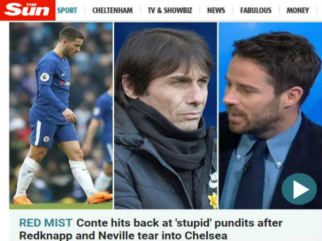 Báo chí Anh: Chelsea là “tội ác” với bóng đá, Conte xứng đáng bị sa thải