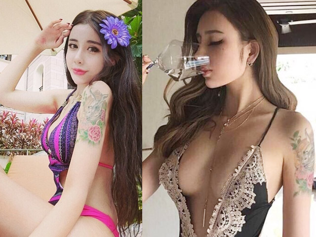 Những hot girl tuổi trăng tròn mê xăm hình ở Trung Quốc