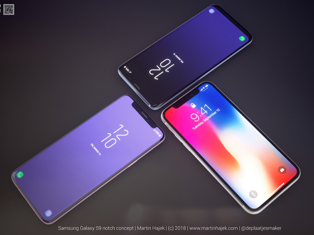 Mãn nhãn với concept Galaxy S9 kèm tai thỏ, iPhone X thua xa