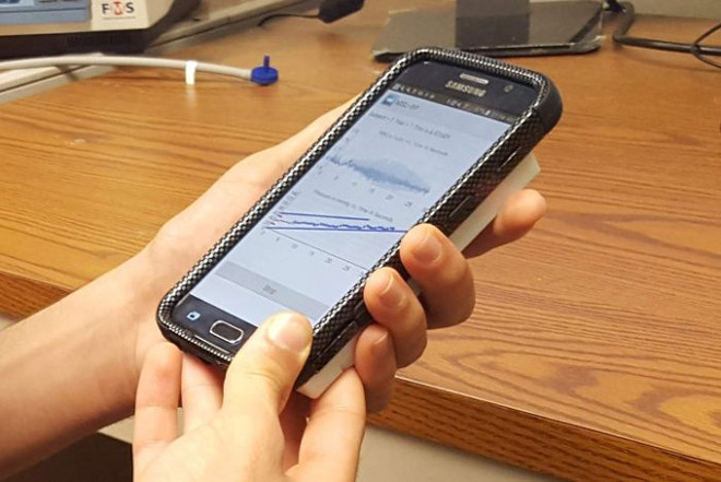 Smartphone có thể đo huyết áp từ ngón tay của người bệnh - 1