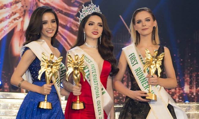 Hương Giang - đại diện Việt Nam xuất sắc trở thành người kế vị vương miện Hoa hậu chuyển giới quốc tế 2018.