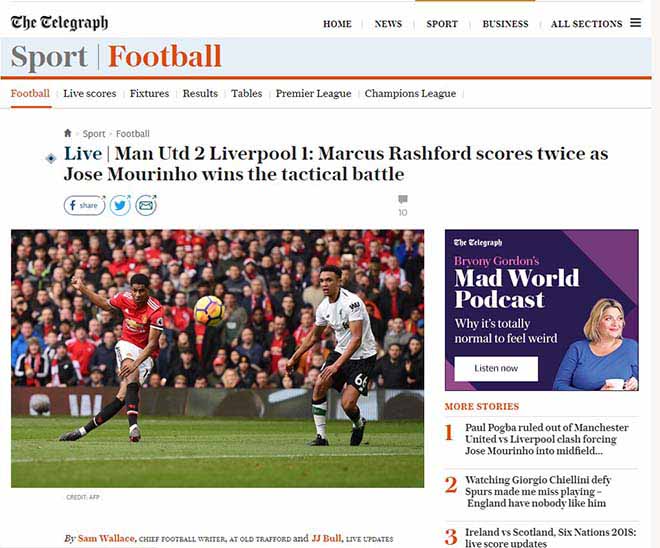 MU hạ Liverpool: Báo phương Tây công kích “Messi Ai Cập”, khen sao già MU - 8