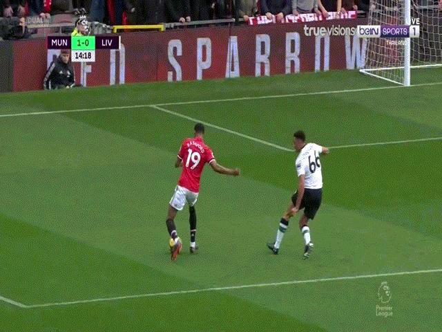 Rashford dứt điểm như Ronaldo, lập cú đúp xé lưới Liverpool, MU vỡ òa