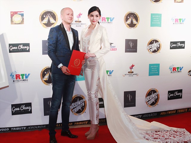 Người mẫu - Hoa hậu - NTK Patrick Phạm được tôn vinh trong show diễn hậu Oscar 2018