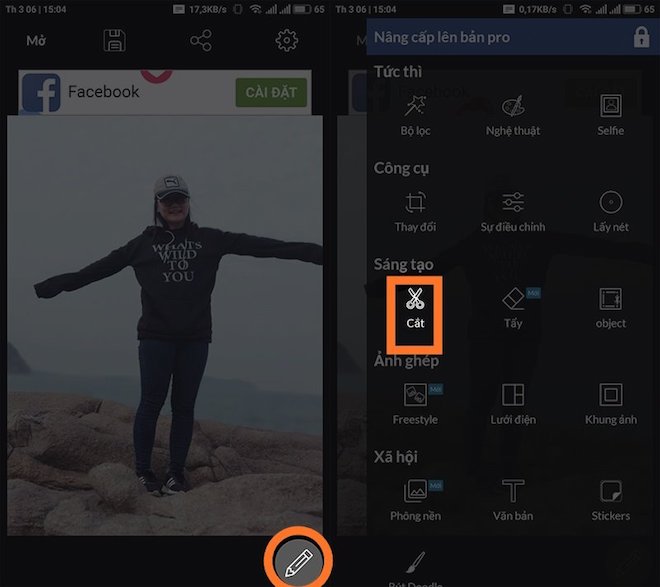 Hướng dẫn tách ghép ảnh trên điện thoại như Photoshop