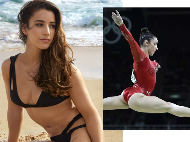 Người mẫu - Hoa hậu - Hoa khôi thể dục dụng cụ đẹp xuất thần trên tạp chí áo tắm