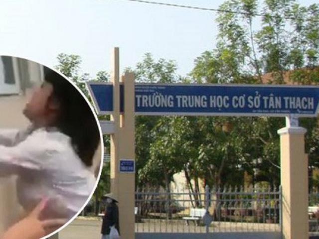 Nam sinh chửi, bóp cổ giáo viên ngay trong lớp bị kỷ luật thế nào?