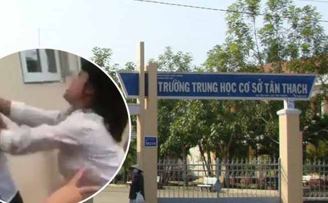 Nam sinh chửi, bóp cổ giáo viên ngay trong lớp bị kỷ luật thế nào? - 1