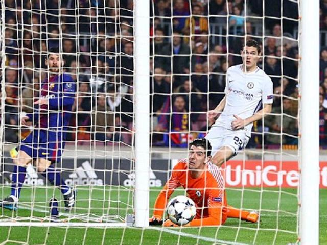 Messi lập cú đúp: Thiên tài ”xỏ háng”, nhấn chìm Chelsea