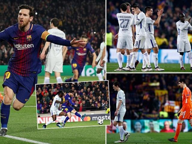 Bóng đá - Barca "tiêu diệt" Chelsea lập kì tích, Messi điểm 10 hoàn hảo