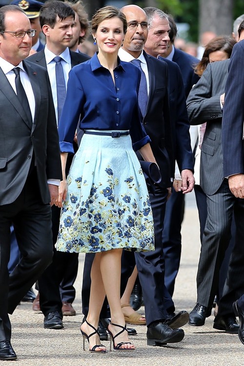 Nàng công sở học nữ hoàng Letizia sẽ chẳng lo mặc xấu - 6