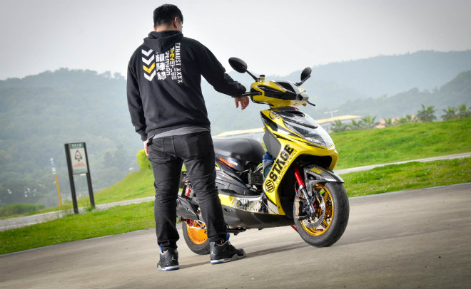 Ngắm Yamaha Cygnus-X 125 bản độ cuốn hút giới trẻ - 13