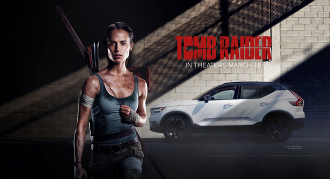 Volvo XC40 xuất hiện &#34;cực ấn tượng&#34; trong bộ phim Tomb Raider - 1
