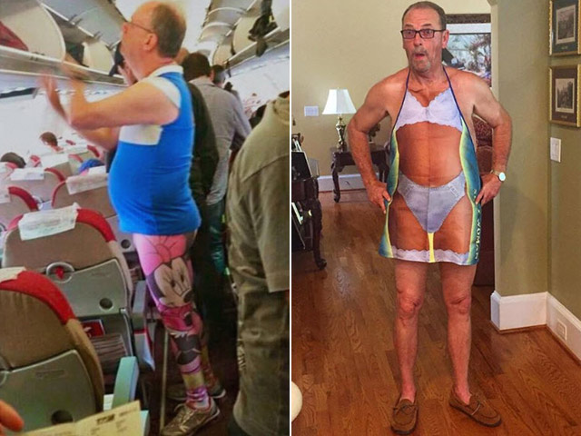 Tranh vui - Muôn kiểu thời trang "không đụng hàng" của các quý ông