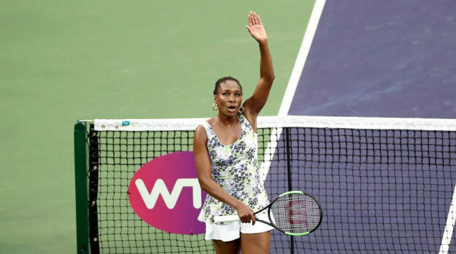 Indian Wells ngày 9: Hủy diệt set 2, Venus Williams vào bán kết - 1