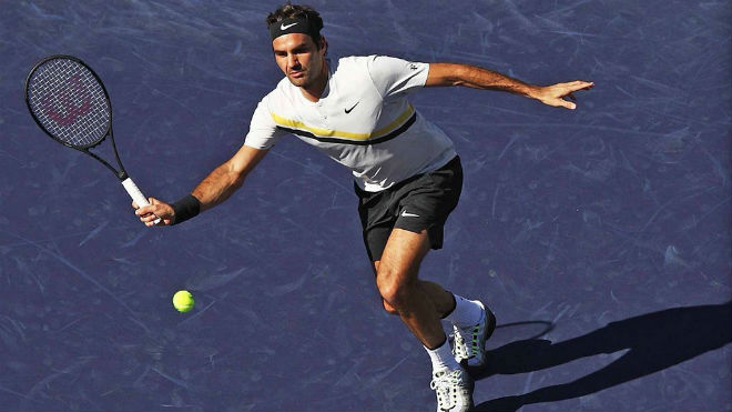 Indian Wells: Vua Federer chắc ngôi số 1, siêu kỉ lục vẫy gọi - 1
