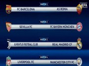 Bóng đá - Bốc thăm tứ kết Cúp C1: Real đụng khắc tinh Juventus, nội chiến nước Anh