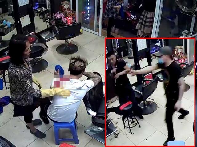 Pháp luật - Điều tra clip "nổ súng đổ máu tại tiệm cắt tóc": Không tìm thấy vỏ đạn