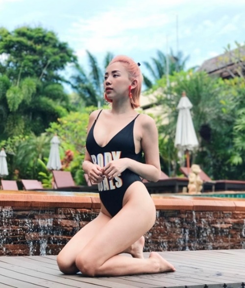 Minh Triệu cá tính với áo tắm, &#34;đánh bại&#34; bản sao Tâm Tít - 6