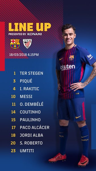 Chi tiết Barcelona - Athletic Bilbao: 2 cơ hội của Messi (KT) - 3