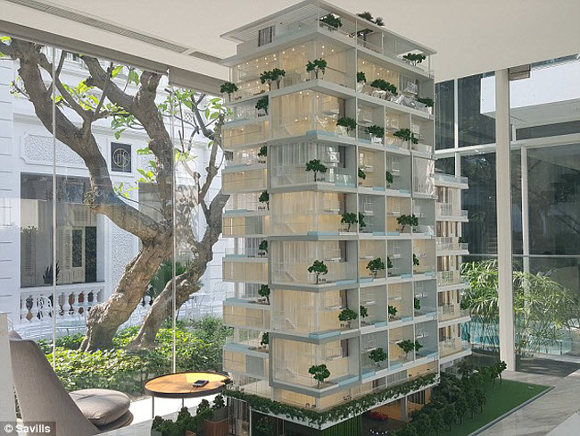 Tòa nhà chung cư cao cấp này được xây dựng tại Quận 3 của Thành phố Hồ Chí Minh. Công trình có kết cầu 18 tầng với 45 căn hộ, trong đó 43 căn hộ có bể bơi riêng bên ngoài ban công