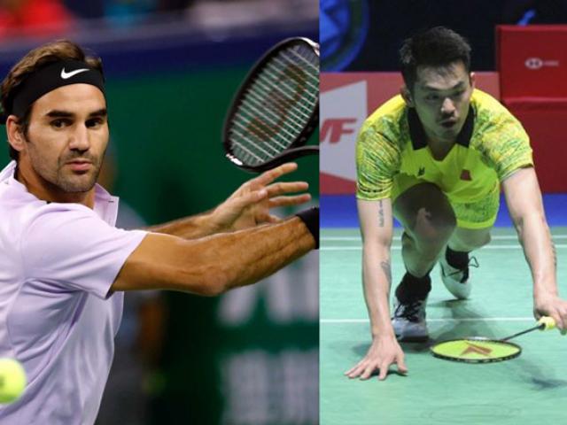 ”Vua” Federer, Lin Dan mất cúp cùng ngày: Huyền thoại sụp đổ