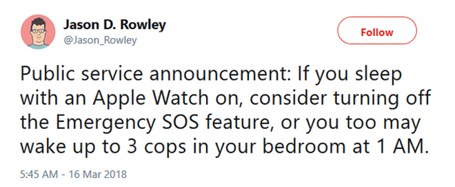 Bị cảnh sát ập vào nhà giữa đêm vì chế độ khẩn cấp trên Apple Watch - 3