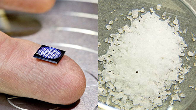 Chiếc máy tính siêu nhỏ, nhỏ hơn cả hạt muối - 1