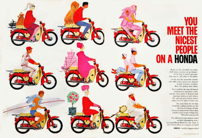Honda Super Cub &#34;hóa&#34; huyền thoại nhờ điều bất ngờ này - 2