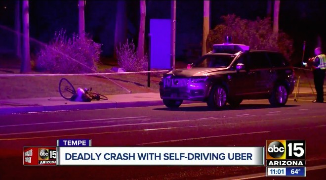 Xe tự lái Uber vừa hoạt động đã gây tai nạn tông chết người - 1