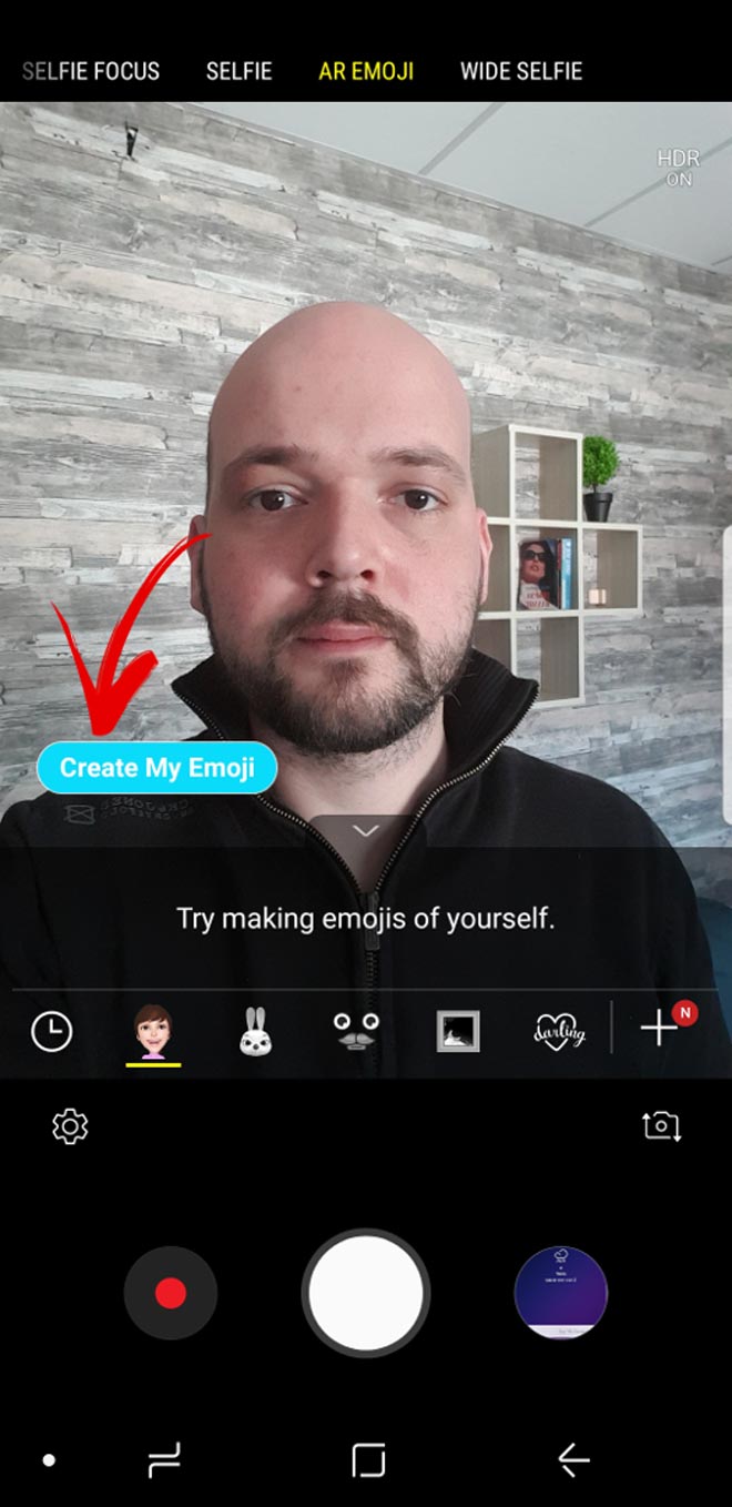 Cách tạo và sử dụng ảnh động AR Emoji cực thú vị trên Galaxy S9 - 4