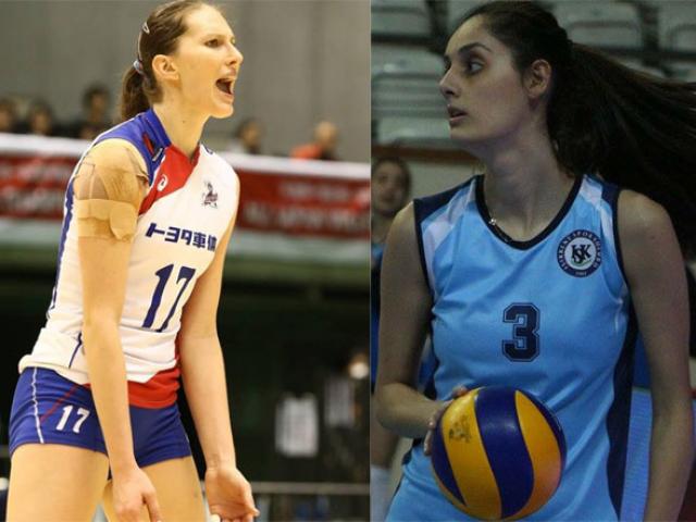 Thể thao - Cặp mỹ nhân "chân dài 4m", cao bậc nhất thế giới: Tấn công như vũ bão