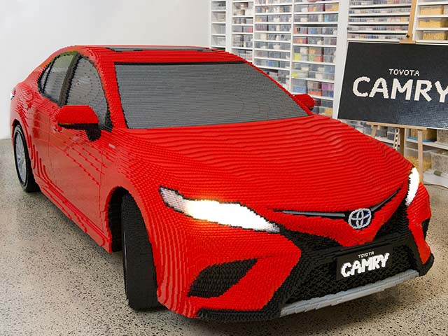 Chiêm ngưỡng mô hình Lego Toyota Camry