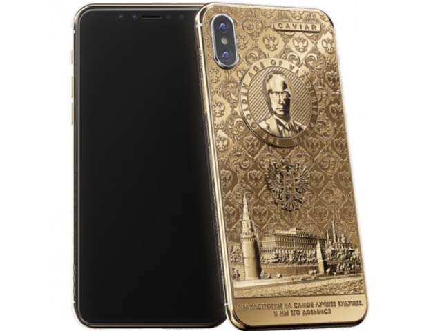 Thời trang Hi-tech - Tròn mắt với giá khủng của iPhone X phiên bản Tổng thống Putin