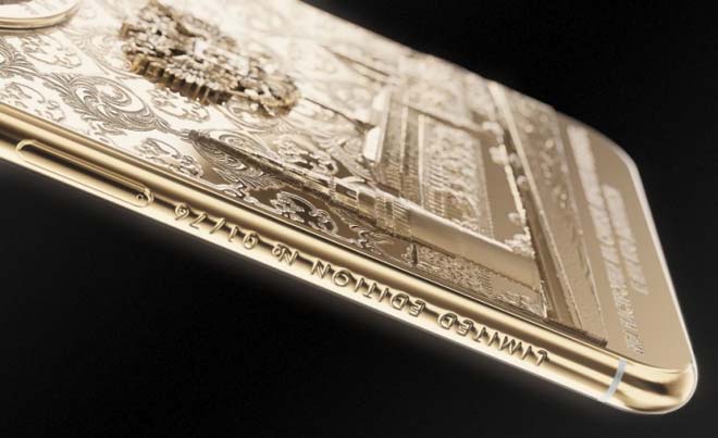 Tròn mắt với giá khủng của iPhone X phiên bản Tổng thống Putin - 3