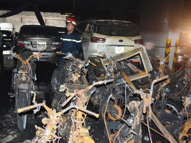 “Thủ phạm” vụ cháy chung cư Carina là xe tay ga Attila?