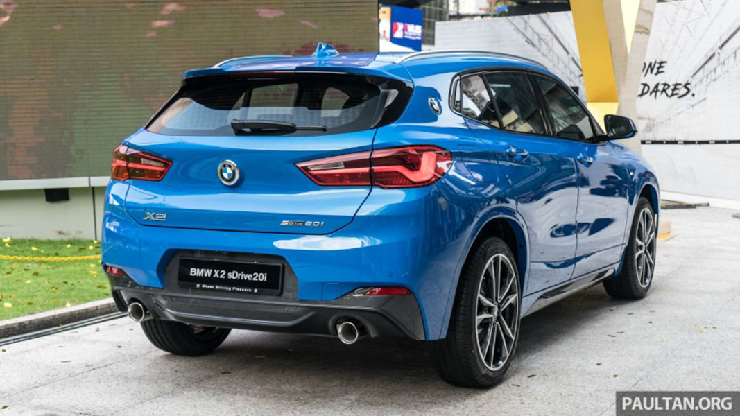 BMW X2 ra mắt tại Malaysia; xe có giá từ 1,8 tỷ đồng - 2