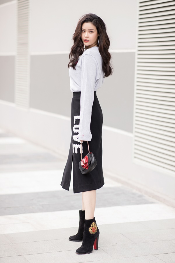 Sau lùm xùm tình cảm, Trương Quỳnh Anh quyết mặc kín làm "gái ngoan" - 8