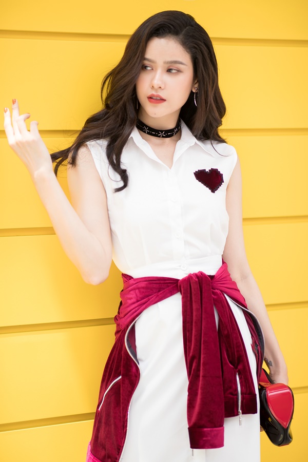 Sau lùm xùm tình cảm, Trương Quỳnh Anh quyết mặc kín làm "gái ngoan" - 5