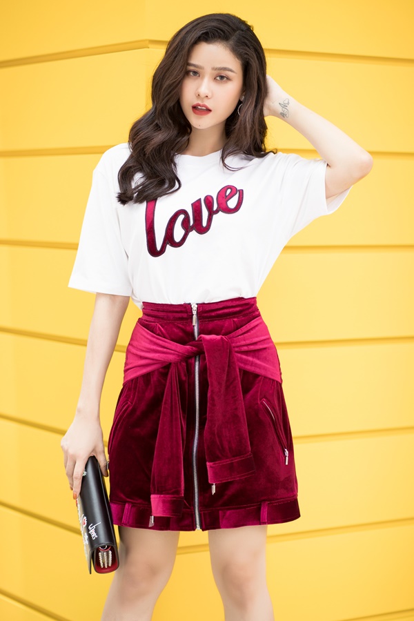 Sau lùm xùm tình cảm, Trương Quỳnh Anh quyết mặc kín làm "gái ngoan" - 10