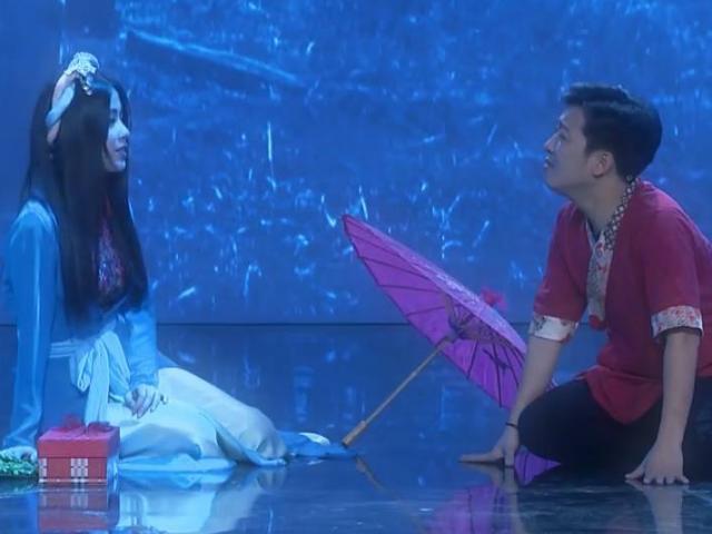 Người mẫu - Hoa hậu - Nam Em trách Trường Giang yêu không thật lòng trong "7 nụ cười xuân"