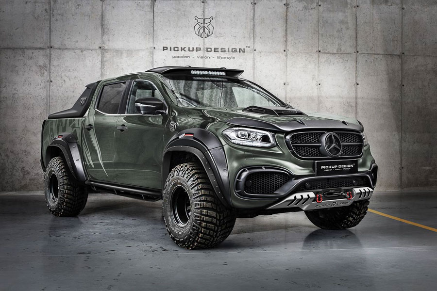 Ngắm bán tải hạng sang Mercedes-Benz X-Class độ cực ngầu - 1